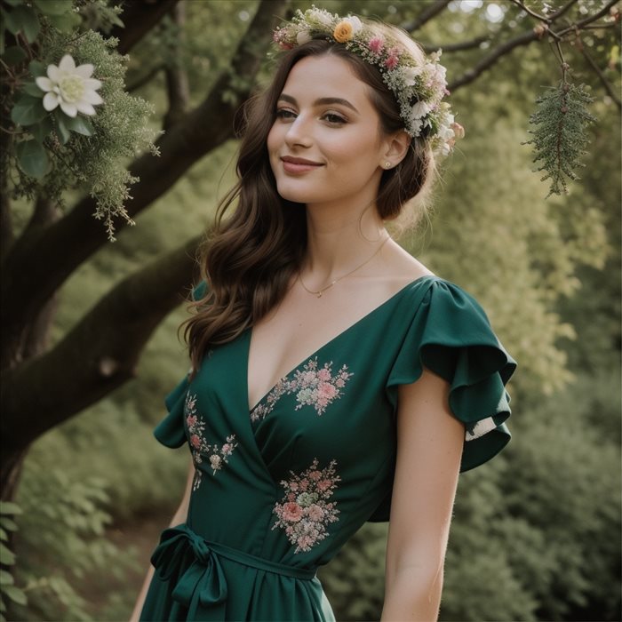 Accessoires Idéaux pour une Robe Verte au Mariage