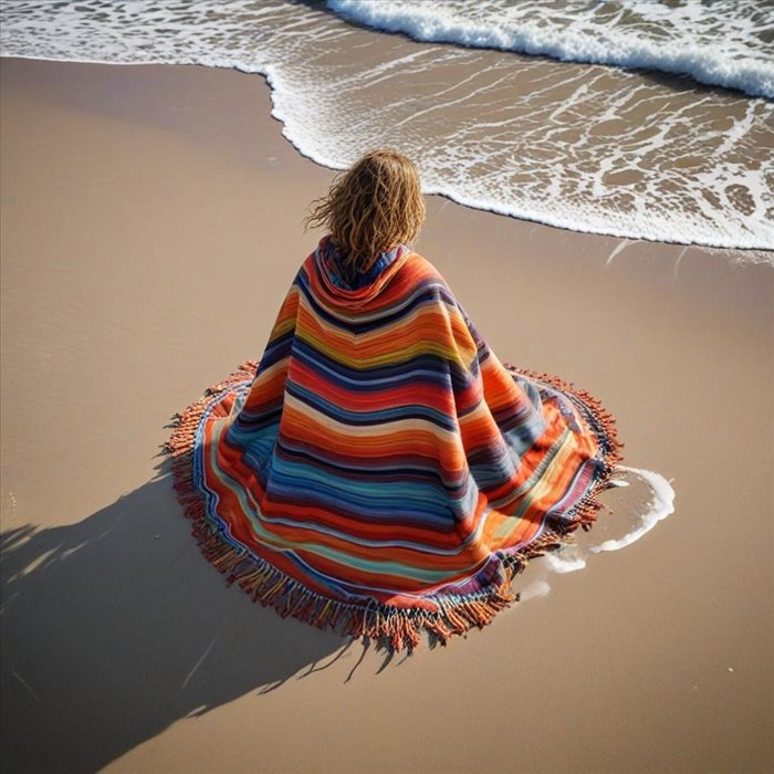 Coudre un Poncho de Plage